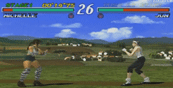 файтинг для PS1 tekken 2 от компании Namco, 1996